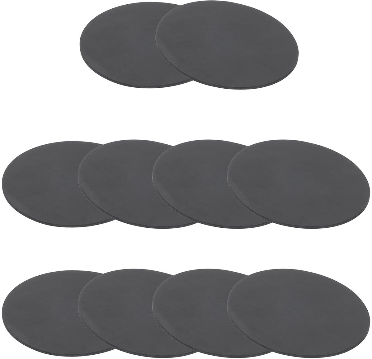 Rubberen sluitringen, 10 stuks, 65 mm x 1 mm (OD x dik), rond, rubberen bussen, afdichtingen, rubberen afdichting, voor thuis, auto-accessoires, doe-het-zelf, zwart
