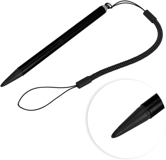 Pen for Screen , Stylus Pen, Resistive Hard-tip Pen with Spring Rope for All Resistive Touch Screen (zwart) — afbeelding 4