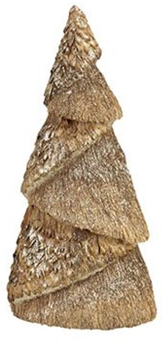 Cosy @ Home Kerstboom Snowy Bark Bruin 24x20xh70cm K