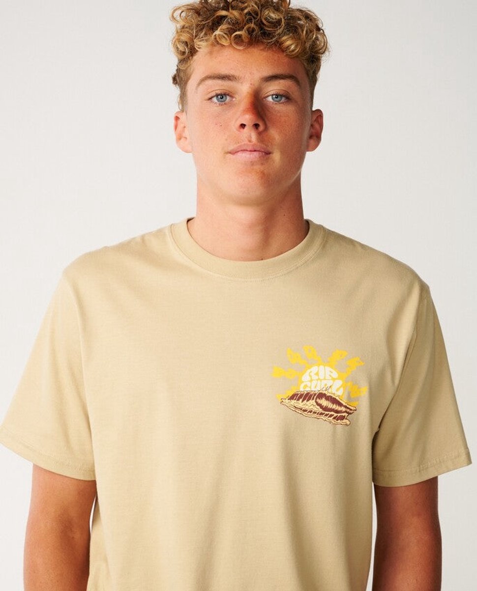 Rip Curl Surf Trip Tee Sand Beige