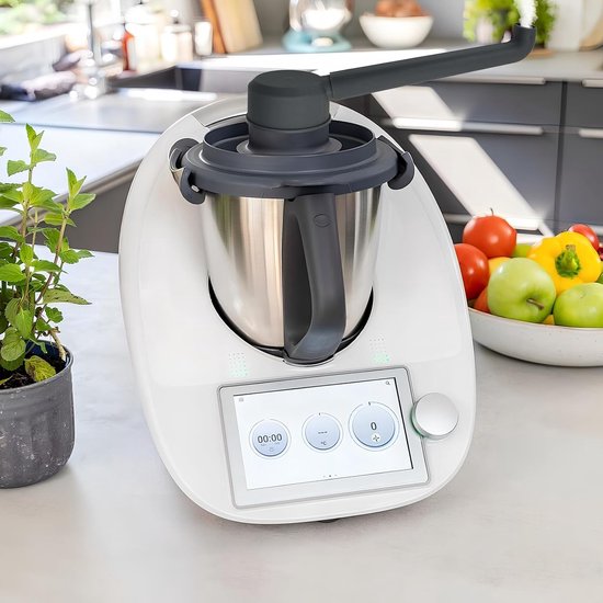 Stoomgeleider voor Thermomix TM5, TM6, TM7, stoomomleiding, accessoires van voedselveilig PP, stoomgeleider en stoomgeleider ter bescherming van de keuken, voorkomt morsen van levensmiddelen (voor TM5 — afbeelding 4