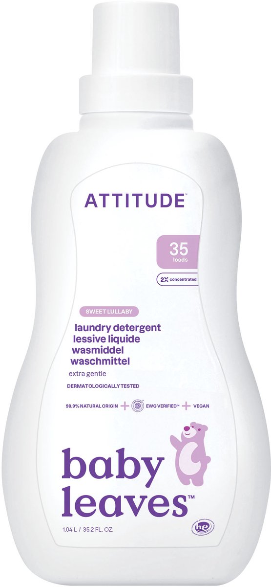 ATTITUDE - Baby Leaves Laundry Detergent Sweet Lullaby (6x)