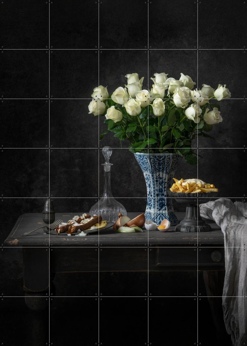 IXXI Vette Bek Royal, Igor Swinkels - 100 x 140 cm - Gratis ophangtool - Grote wanddecoratie en posters - Fotografie, Woonkamer, Keuken, Eetkamer