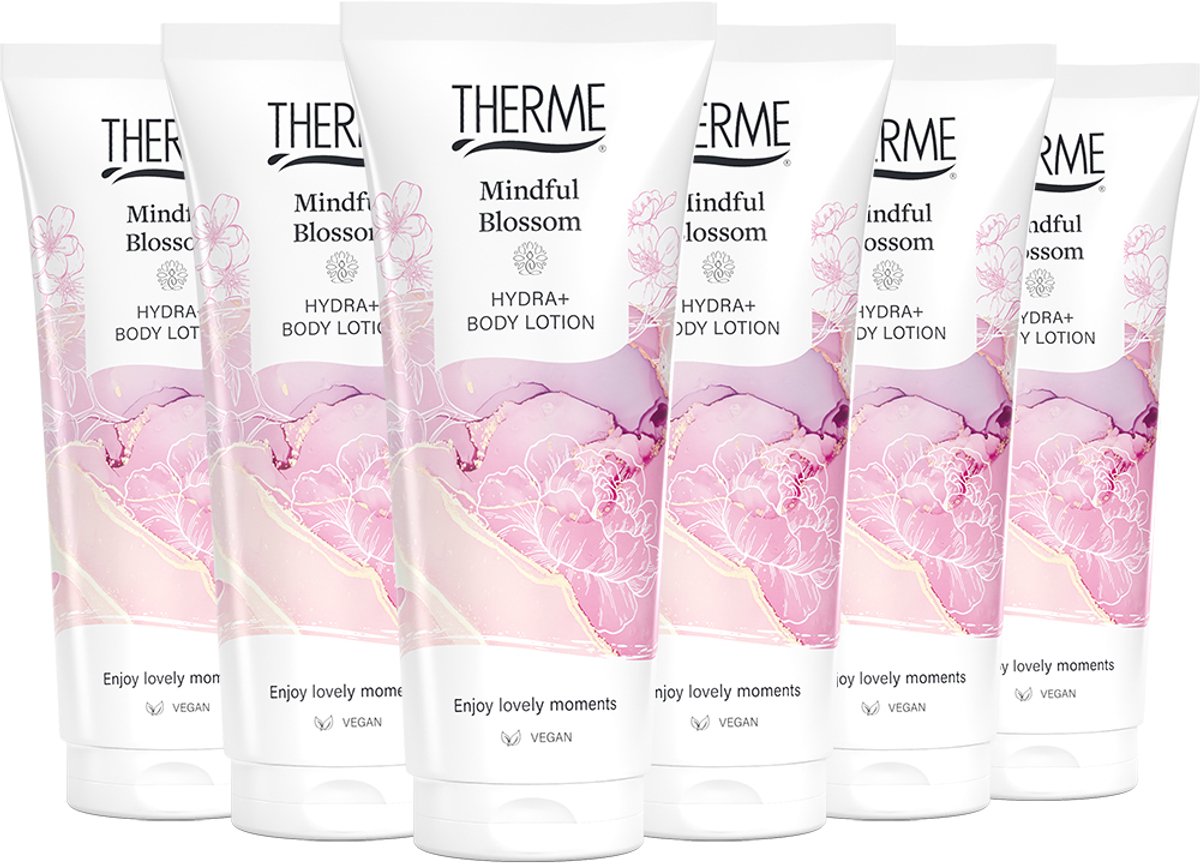 THERME Mindful Blossom Hydra+ Body Lotion 6 * 200ml