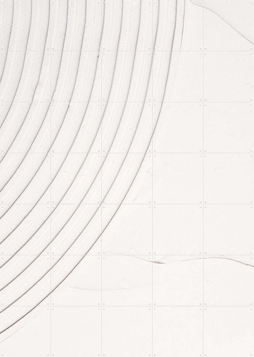 IXXI Whispering Waves, 1x Studio II & Various - 100 x 140 cm - Gratis ophangtool - Grote wanddecoratie en posters - Minimalisme, Line art, Modern