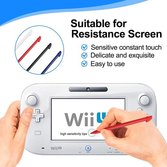 8 stuks 4 kleuren Stylus Pen Touch Screen voor NDS Lite DSL NDSL Style 1 — afbeelding 3