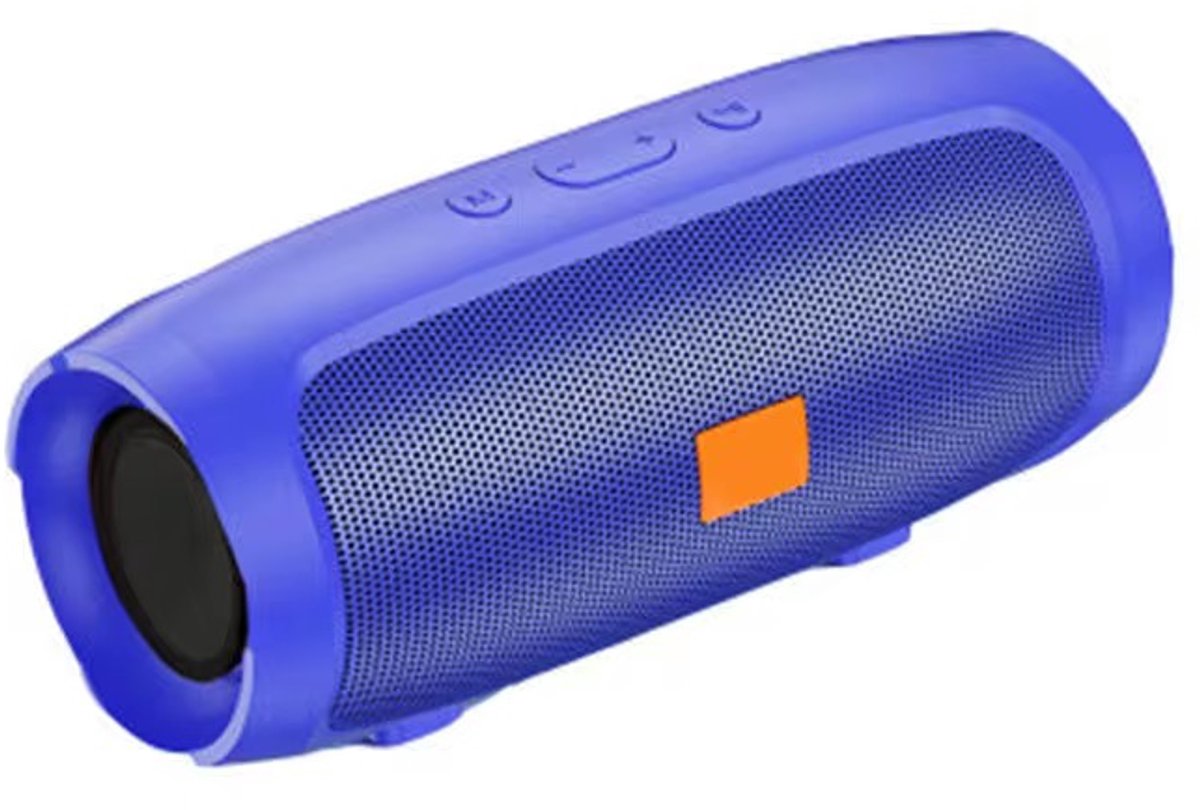 Draadloze Bluetooth Speaker Blauw – 6W Stereo Bass, 360° Surround Sound, 800mAh Batterij, Bluetooth 4.2, FM Radio, USB & TF-kaart – Draagbare Mini Speaker