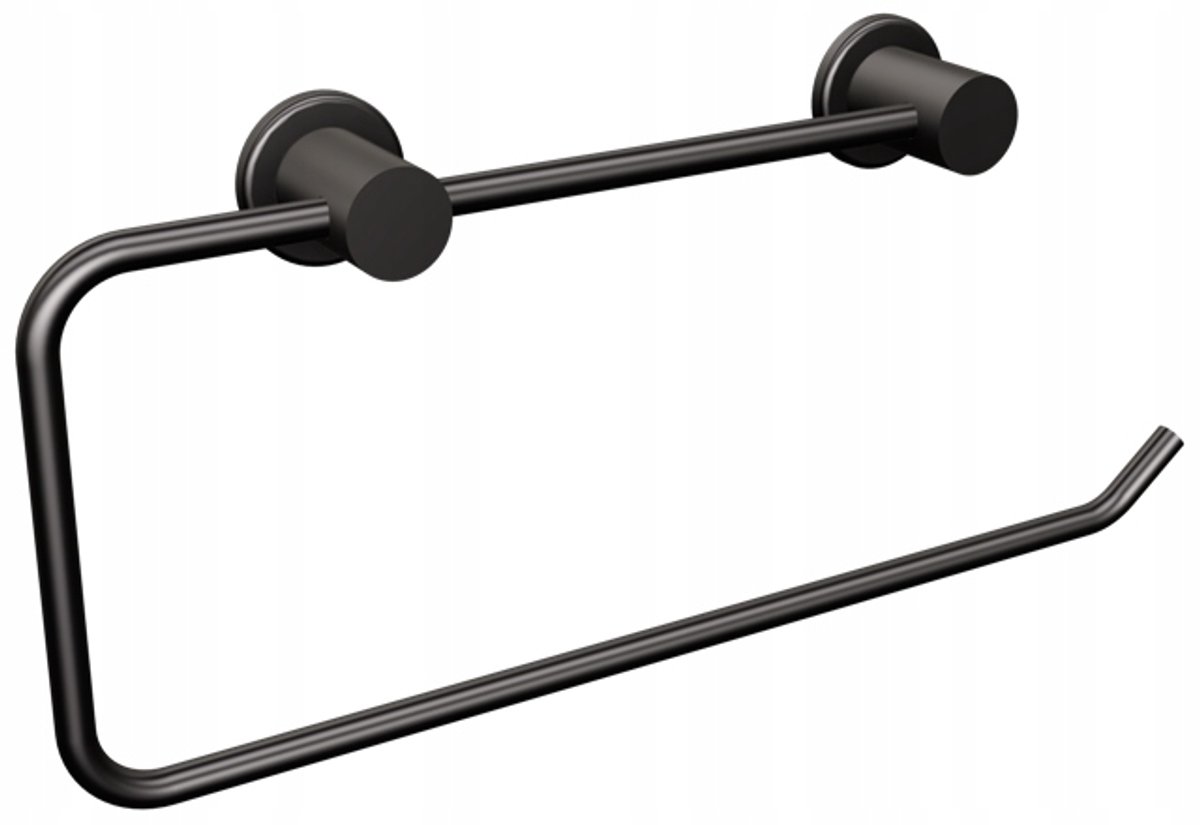 Andex 531NG Zwarte Matte Wandhouder voor Keukenrol