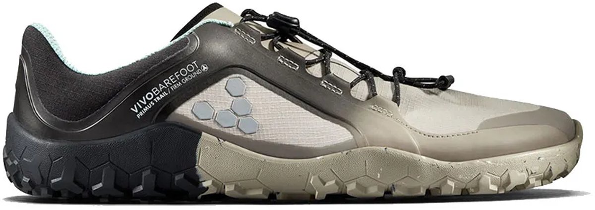 Vivobarefoot Primus Trail Iii All Weather Fg Barefoot Trailschoenen Grijs EU 38 Vrouw