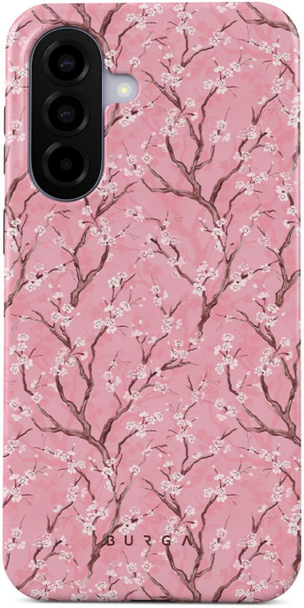 Burga Hoesje geschikt voor Samsung Galaxy A37 Telefoonhoesje Hardcase | Burga Tough Backcover Shockproof | Schokbestendig Galaxy A37 Telefoonhoesje | Anti Shock Proof - Sakura | Roze