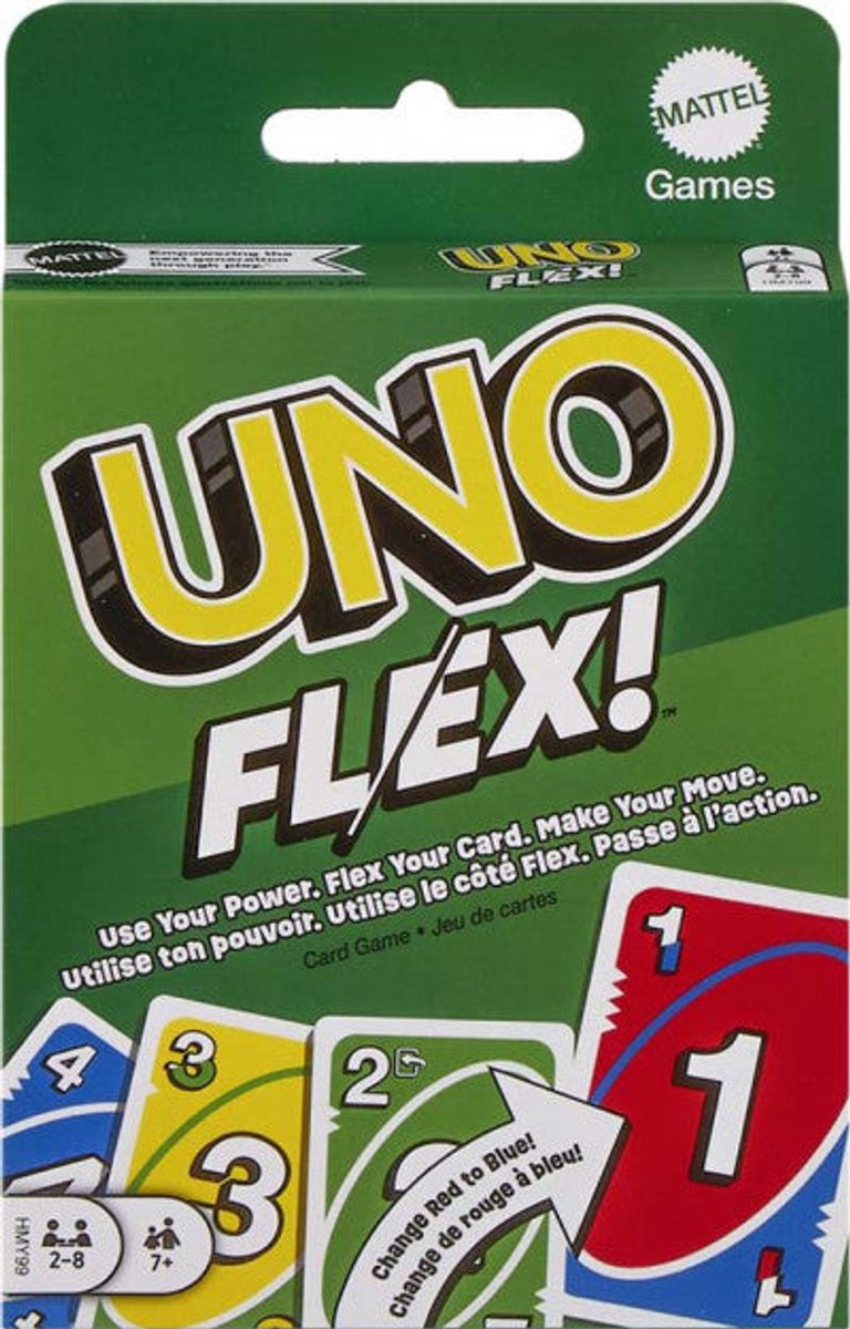 Mattel Games UNO Flex Kaartspel — afbeelding 12
