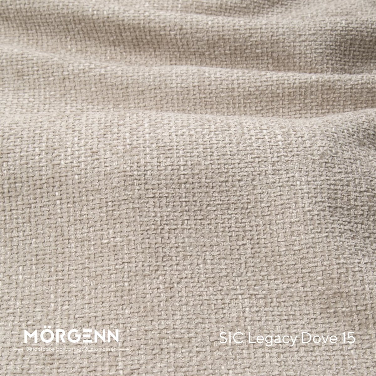 Mörgenn SIC Legacy Stofstaal - Meubelstof voor Boxspring en Bed - Dove 15