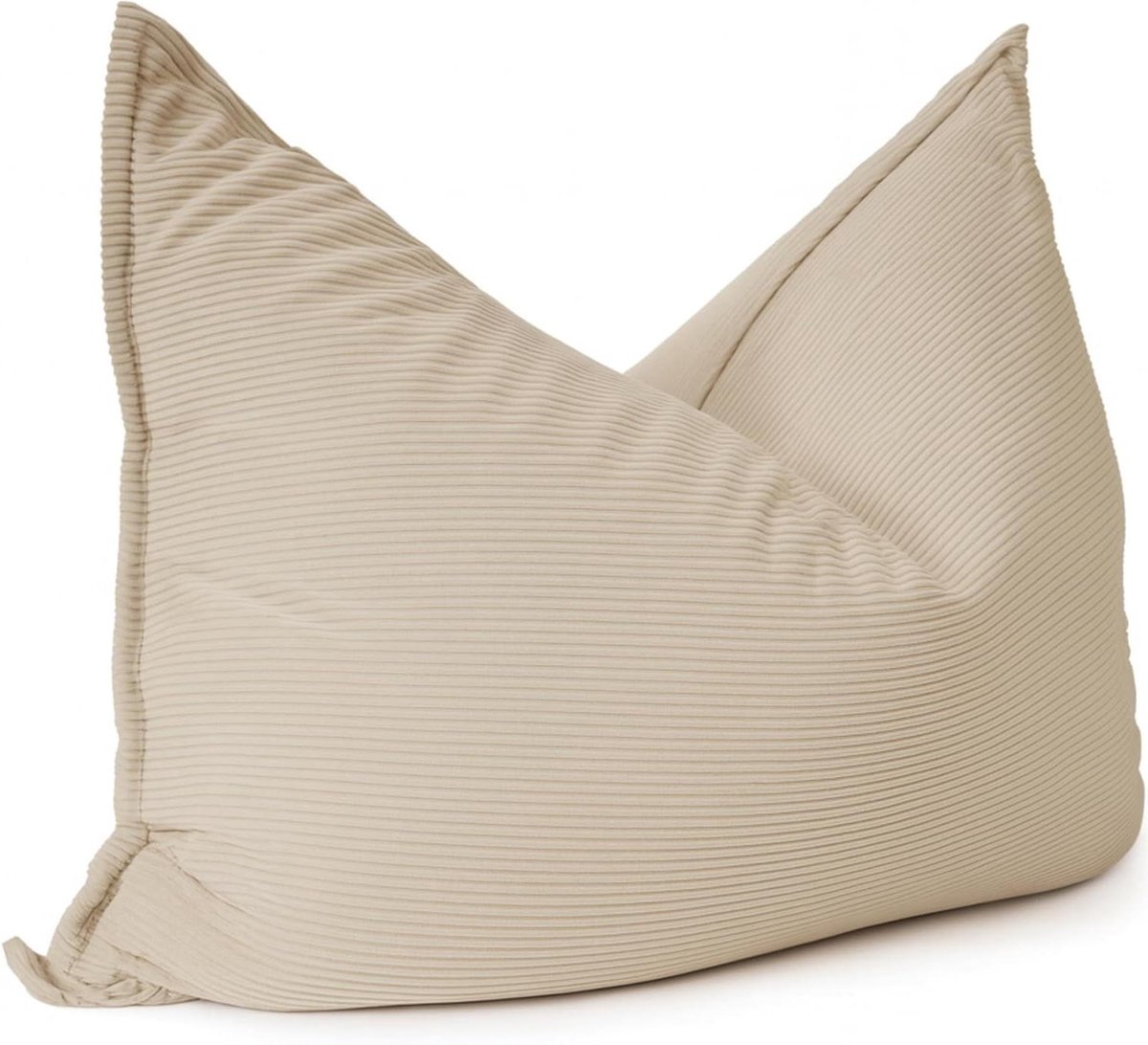 Zitzakbank - Zitzak stoel - Ontspannen Zitten - Afneembare hoes - XXL 180x140cm - Beige