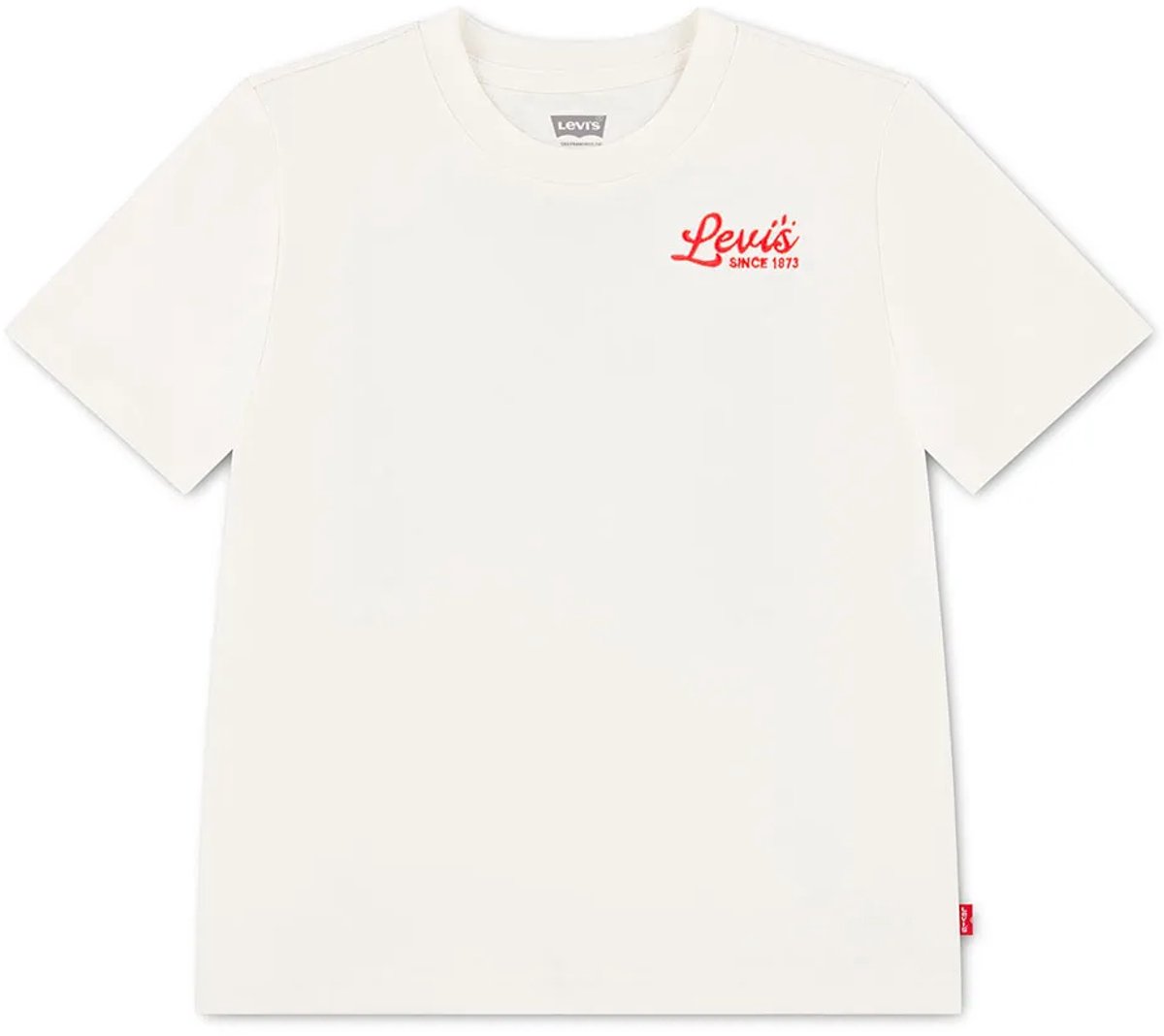 Levi´s ® Kids Pizza Loving Bear T-shirt Met Korte Mouwen Wit 4 Years Jongen