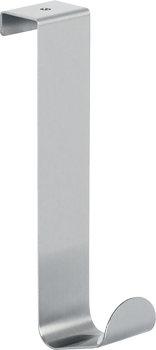 Spirella LIFT Handdoekhaak Geborsteld Metaal 19 mm – Wandhaak voor Badkamer en Deur – Minimalistische Badkamerhaak
