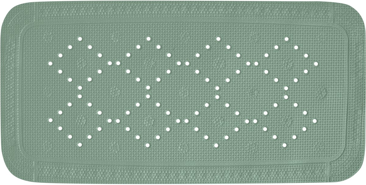 Spirella Badmat Antislip - Badkuip Mat met Afvoergat en Ophanghook - Douche Mat Antislip voor Kinderen en Volwassenen
