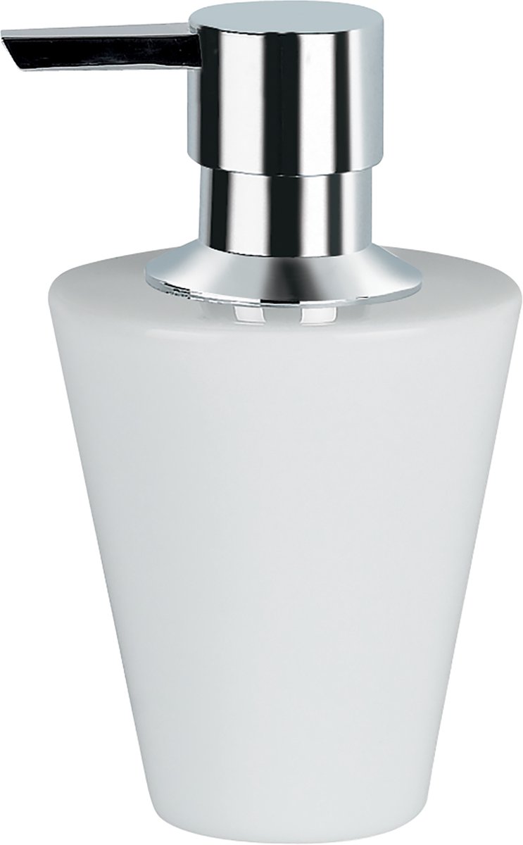 Spirella Zeepdispenser Max Light – Zeephouder en Lotionhouder voor Badkameraccessoires – Elegant en Tijdloos Design