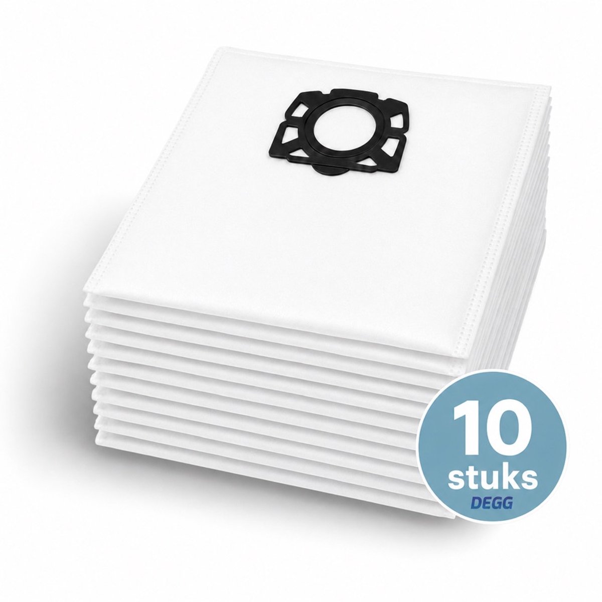DEGG® – Stofzuigerzakken 10 stuks – Geschikt voor Kärcher WD4, WD5, WD6, MV4, MV5 & MV6 – Sterk, Hygiënisch & Duurzaam