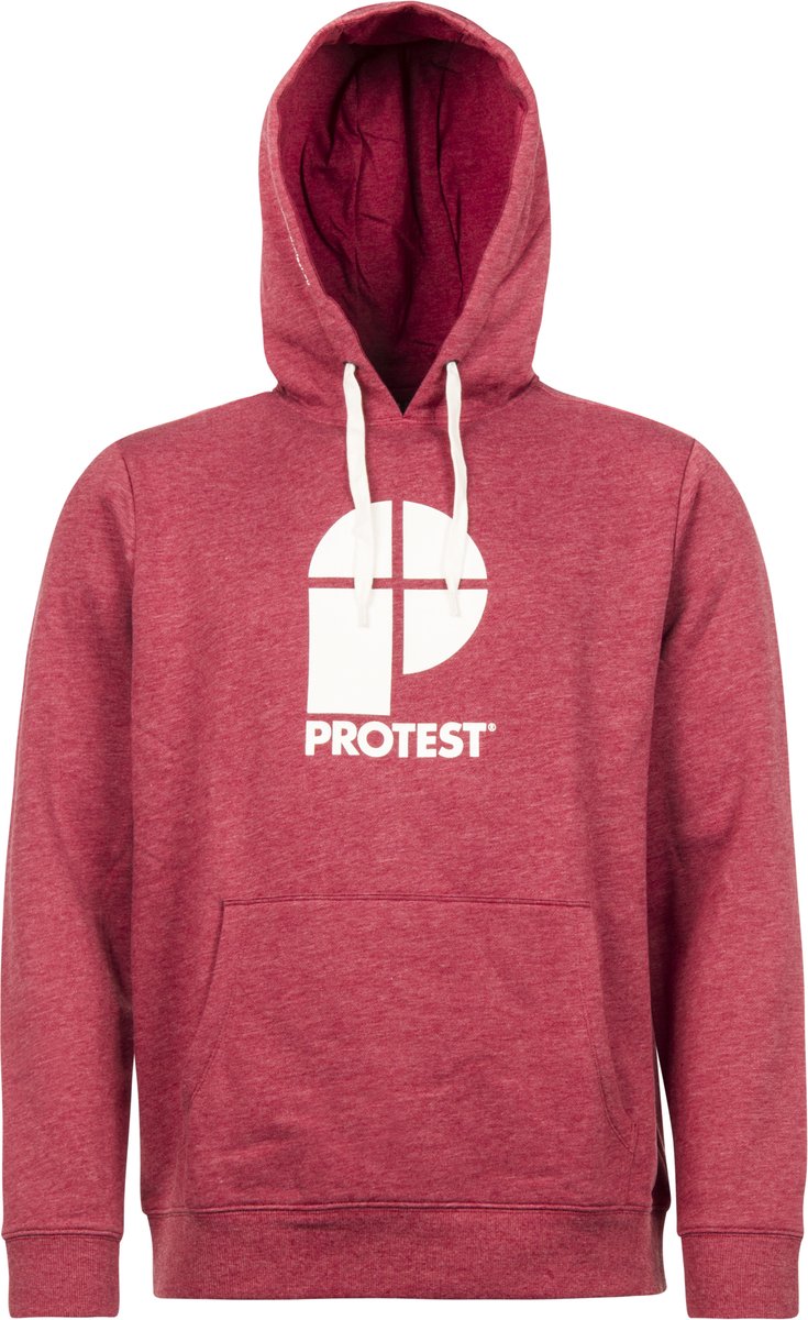 Protest CLASSIC LOGO HOODY – HOODY Heren Rood