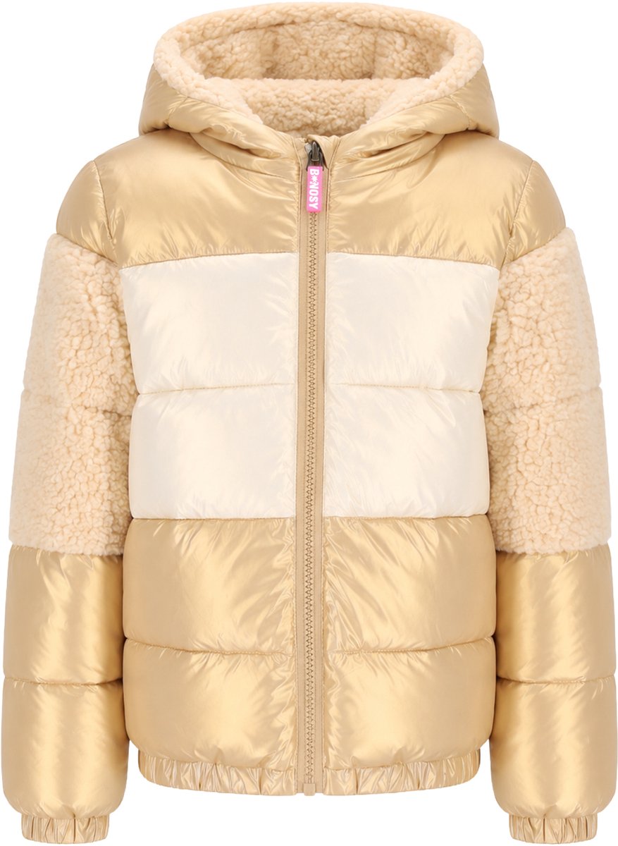 B.Nosy Y608-5216 Jas meisjes goud - Maat 116