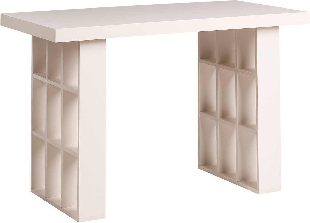 ELURA - Bureau - Lichtbeige - 120 x 60 cm - MDF