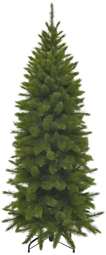 Triumph Tree Bristlecone Fir Pilar - Smalle Kerstboom voor Kleine Ruimtes - Kerstversiering met Volle Uitstraling - Kunstboom met 752 Dennentakken - H230 x Ø94 cm - Groen