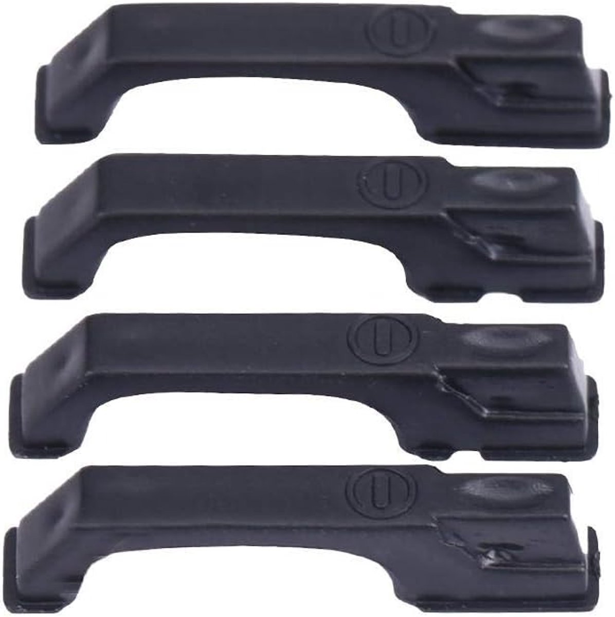Crawler Door Handle Simulation Car Door Handle, RC Door Handle, 4 Pcs Car Door Handle for RC Car for TRX-4 D90 Axial SCX10 1/10 Scale RC Crawler Car
