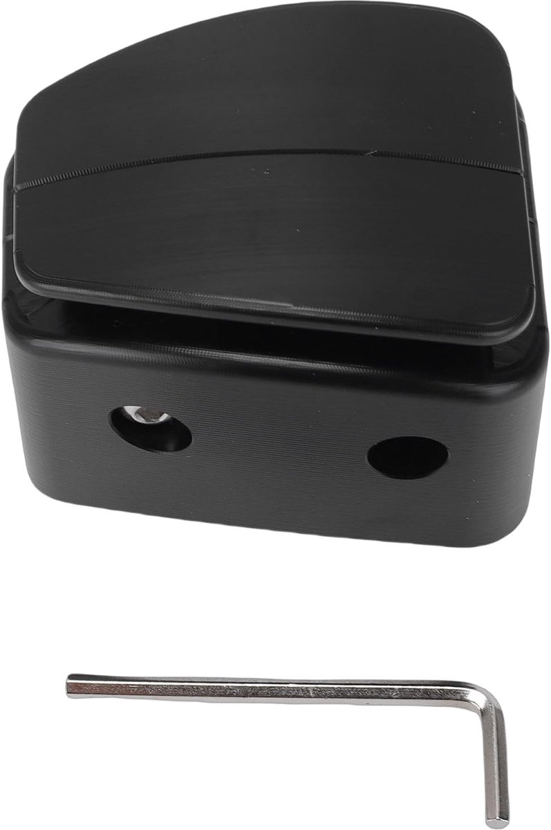 Pedal Pad Extender, 1.5in ABS Koppelingsverlenger met Sleutel Vervanging voor 1994-2025 met Handgeschakelde Transmissie