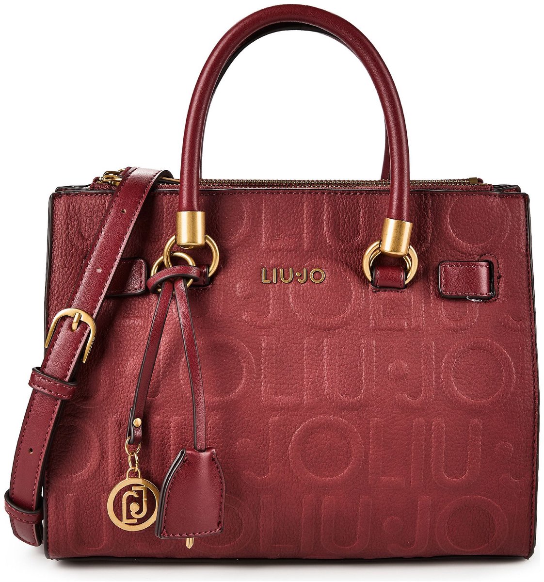 Liu Jo Manh Handtas S 27 cm - Dames - deep bordeaux
