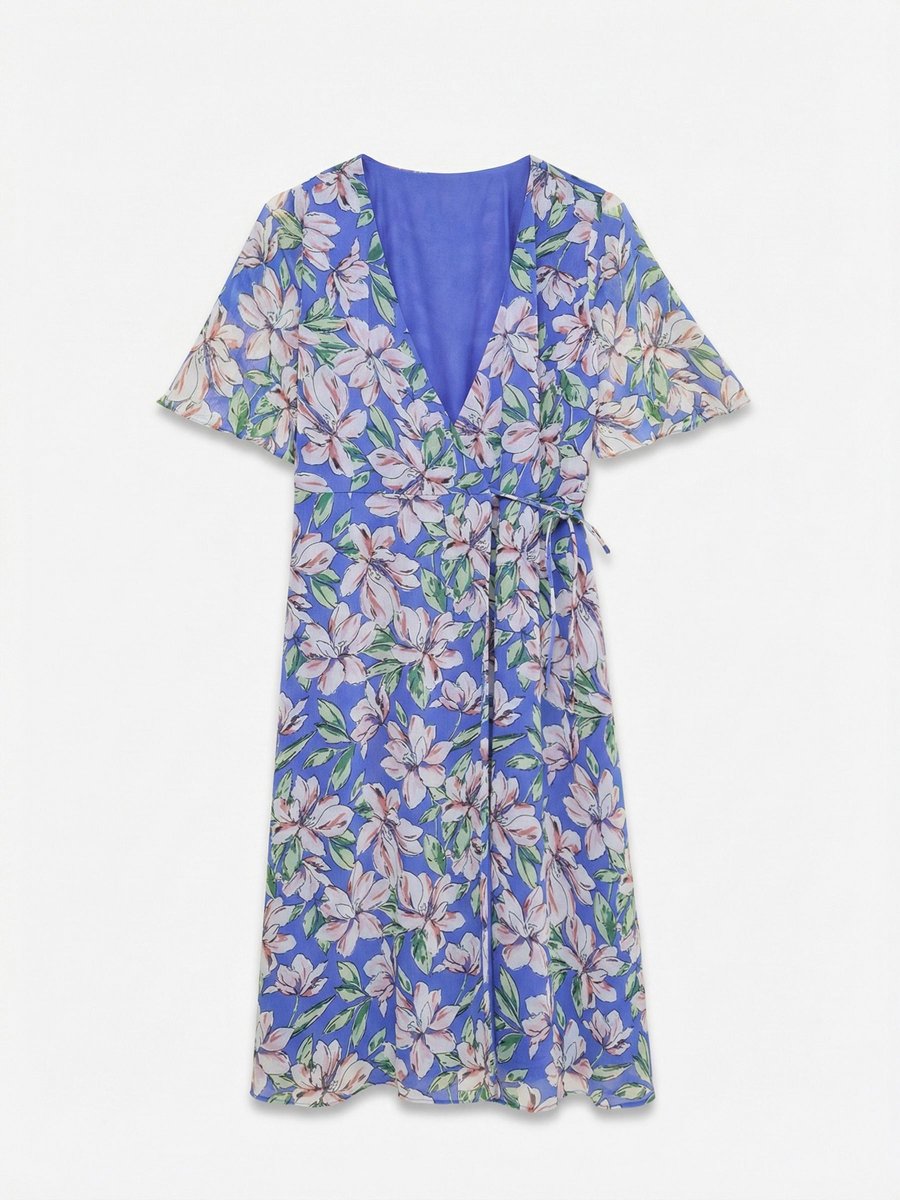 Vero Moda Jurk met laagjes VMZILLE Midi-jurk