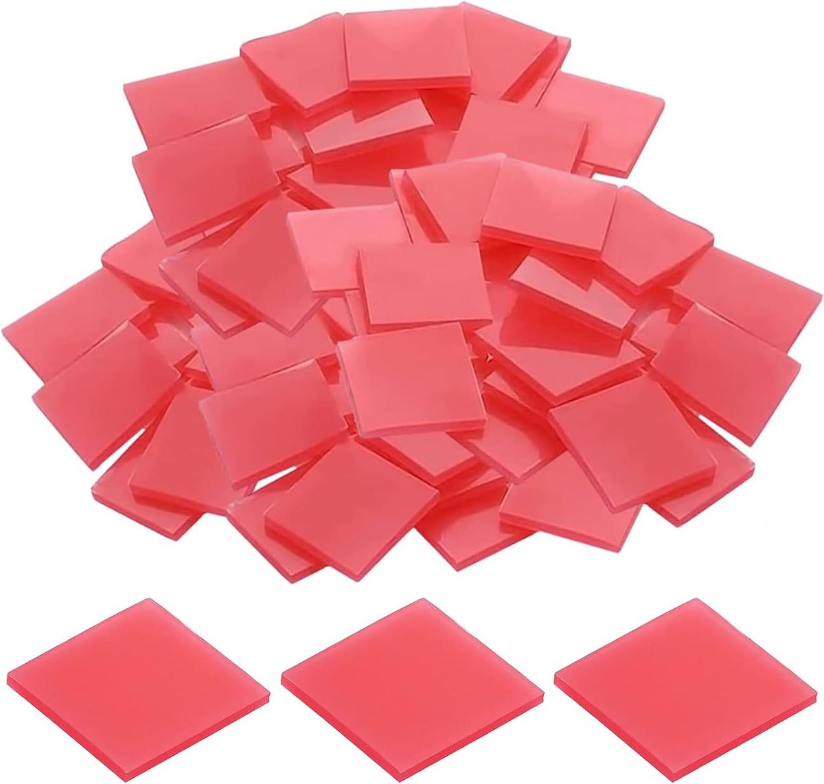 Diamantschilderklei, diamant lijm 2 x 2 cm 60 stuks