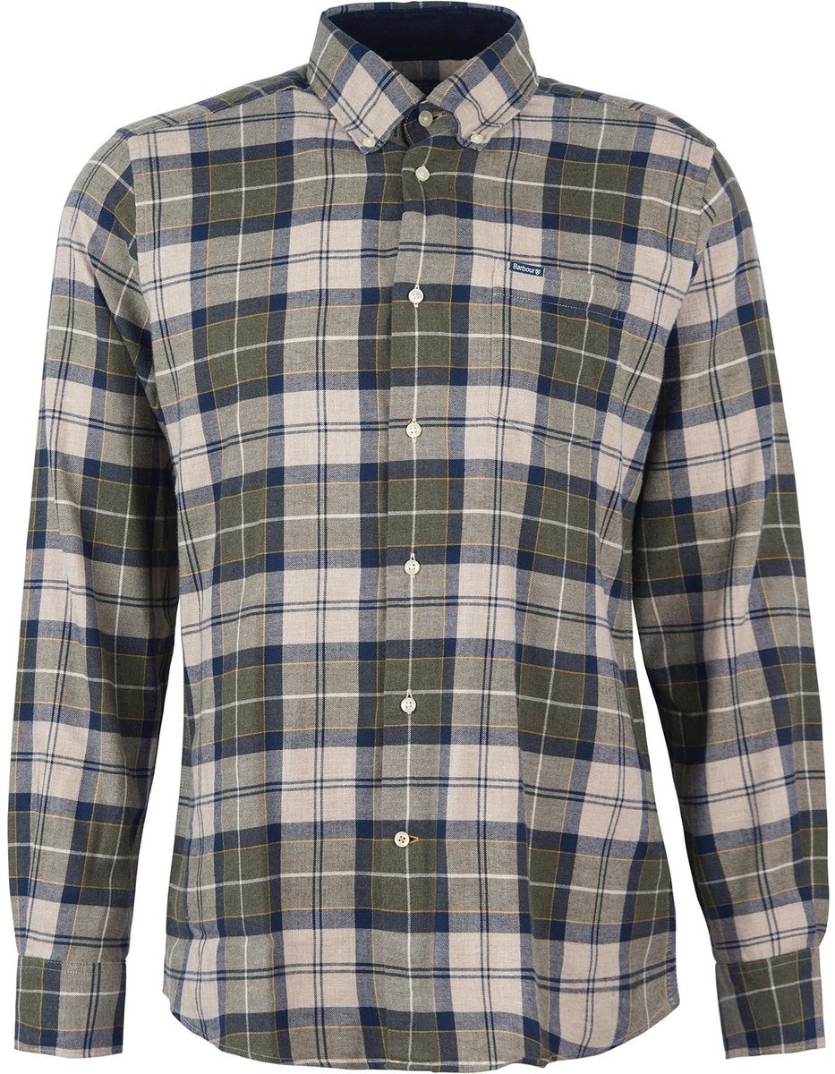 Barbour Fortrose overhemd Groen - Maat 3XL - Heren - Overhemden Casual