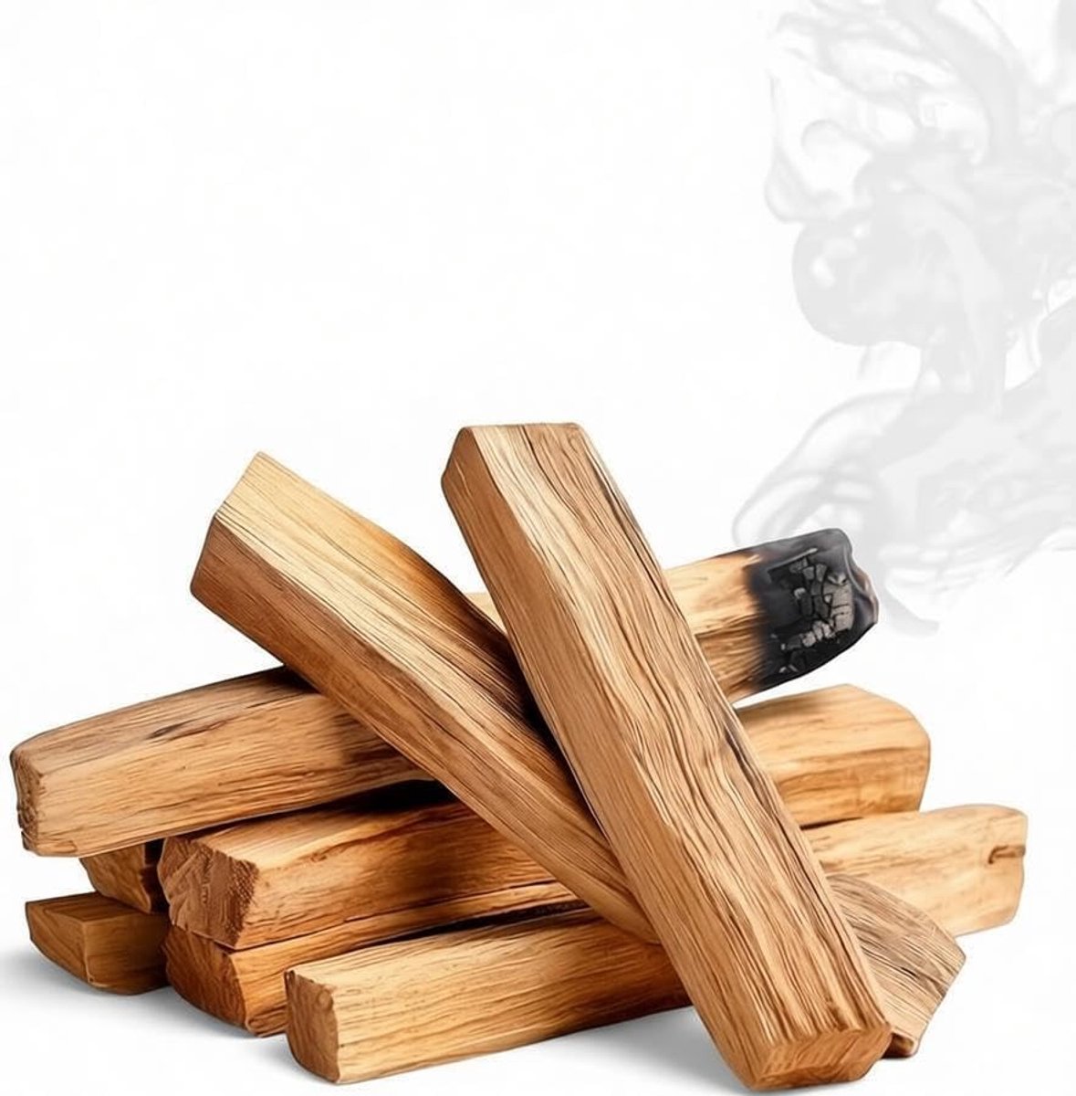 Santo Rookhout, 8 stuks, 10 cm, Palo Santo hout, premium Californisch voor rookwoningen, elimineert negatieve energieën, voor spirituele en energetische rituelen