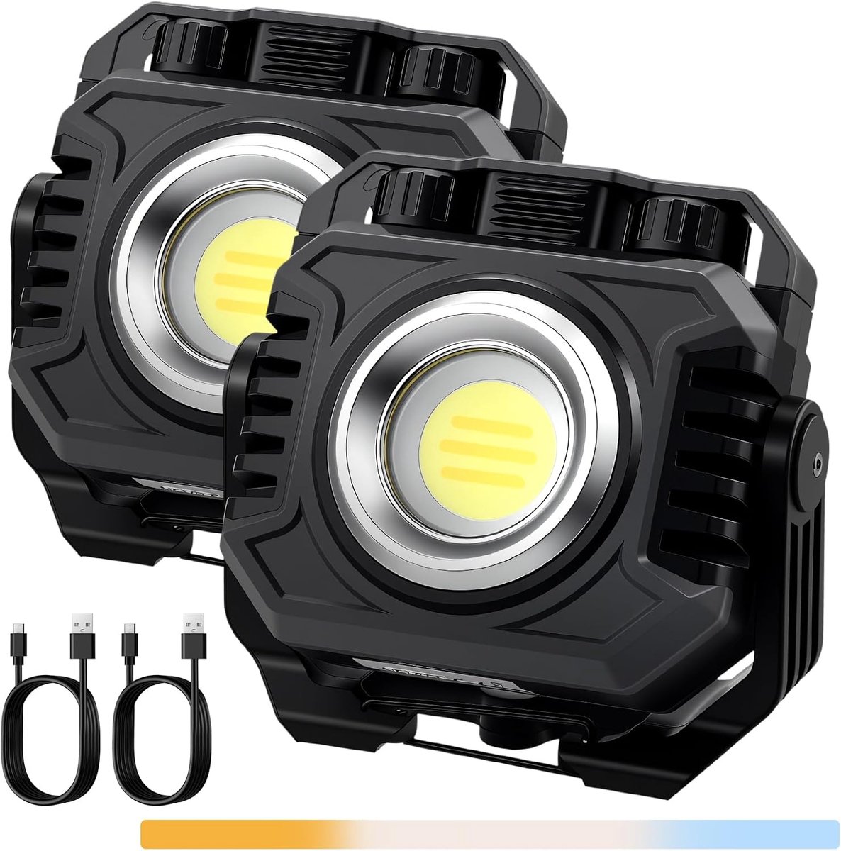 2 stuks LED werklamp 2700-8000K