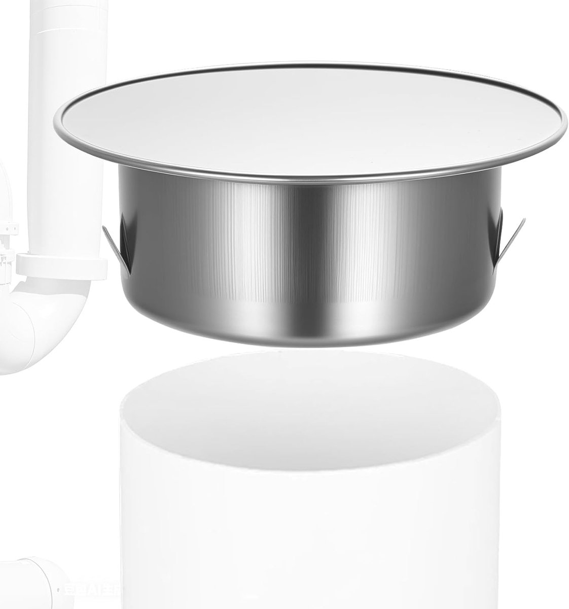 80mm roestvrijstalen schoorsteengatdeksel, ronde schoorsteenpijpdeksels, kachelpijpdeksels, schoorsteenblinddeksels voor keukenbalkonriool 80mm diameter buizen
