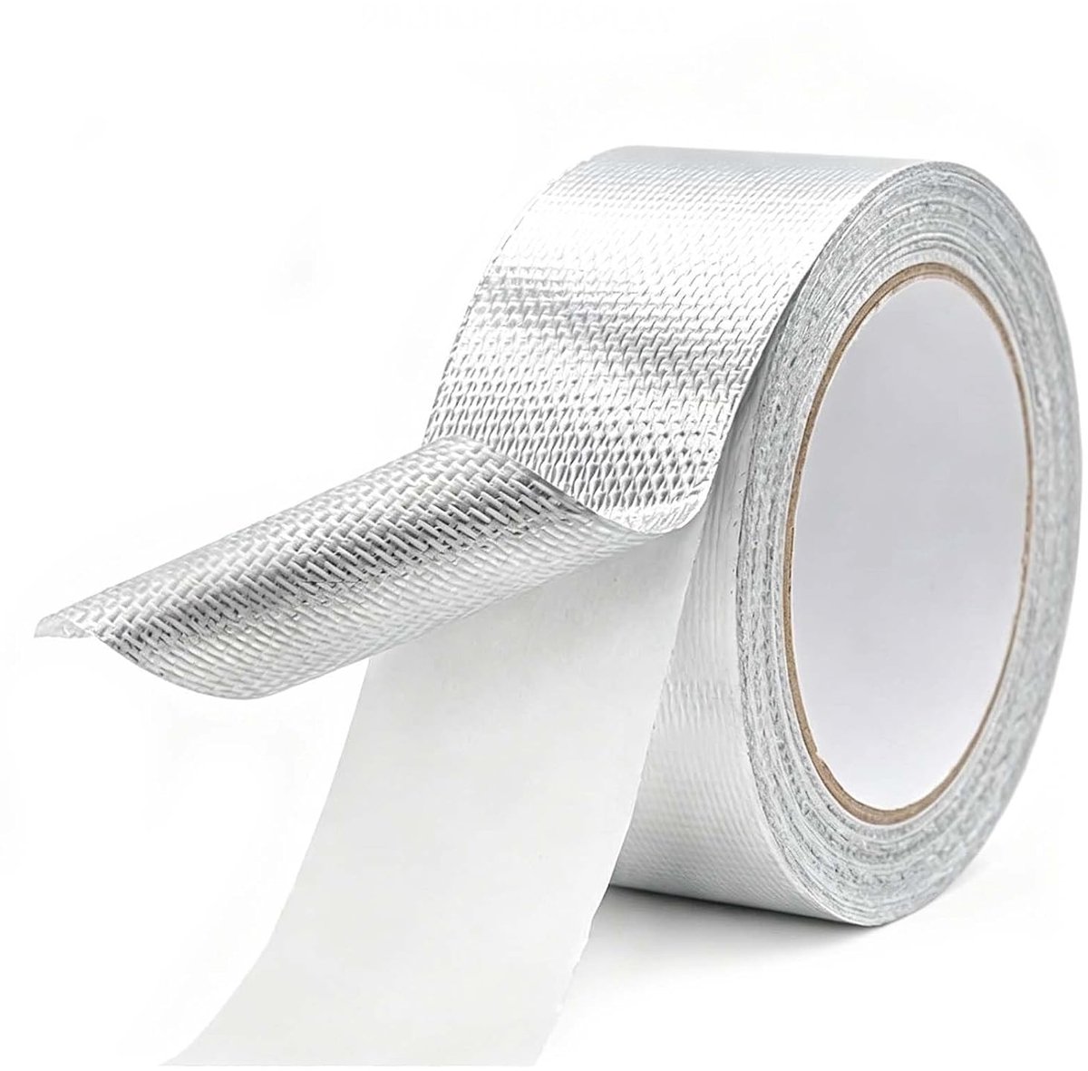 Aluminium plakband, 10 m x 50 mm, aluminium plakband, hittebestendig plakband voor uitlaatafdichtingstape, stoomblokkering, zelfklevend, voor reparatie, afdichting, auto, buis