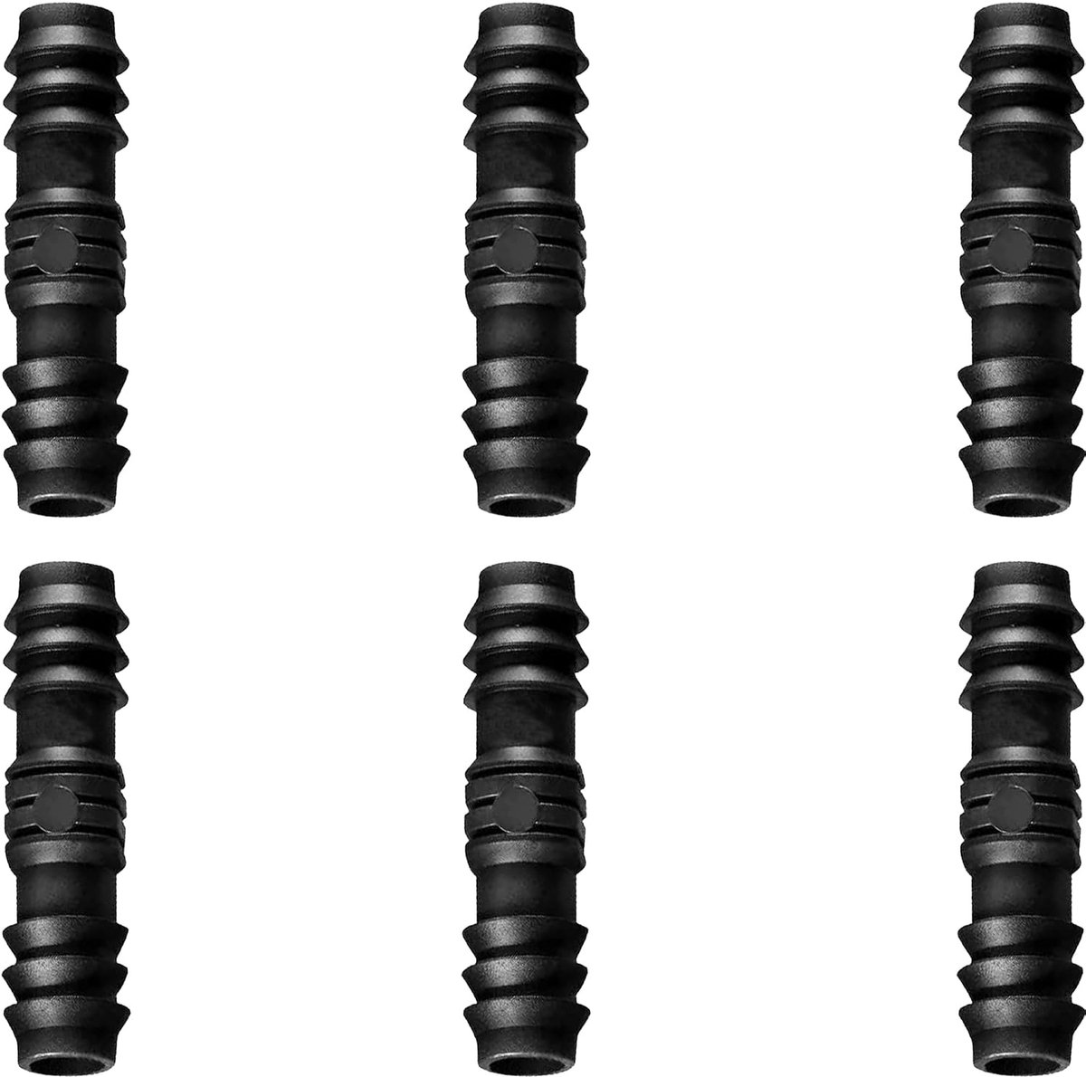 Fittings Kit Voor Tubing, 6 Stks Connectoren Plastic Aansluitslang Irrigatie Slang Connector 16MM Voor Tuin Irrigatie System (Pijp Joiner)
