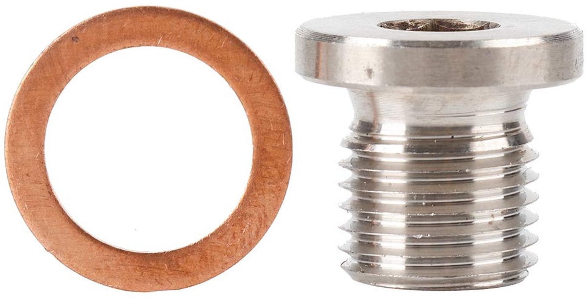 Blanking Plug, M12 1.25mm Auto Zuurstof O2 Lambdasonde Blanking Plug Cap Bang Voor Motorfietsen Auto Accessoire
