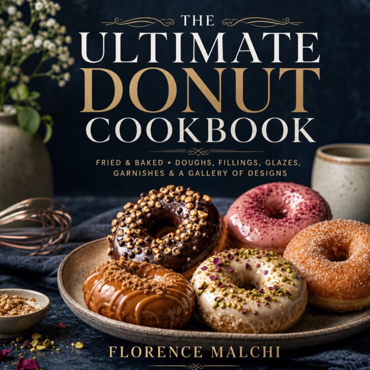 Ultimate Donut Cookbook: Fried & Baked Masterclasses — Doughs, Fillings, Glazes, Garnishes & Beautiful Designs