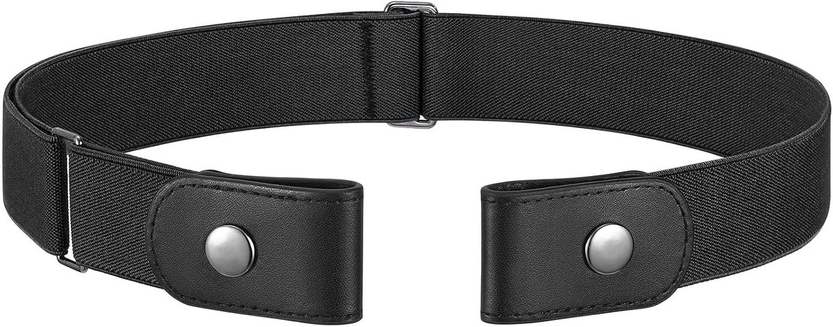 Riem zonder gesp, elastische gesploze riem voor heren, voor jeans en broeken