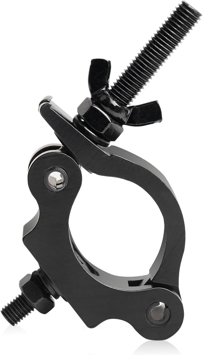 Klauwen voor truss-klem, podiumlicht, klem, 40-52 mm, klauwen, lichten, brugverlichting, haakklemmen, belasting 100 kg, steiger, lichthouder, ophanging voor het hoofd van de mobiele telefoon