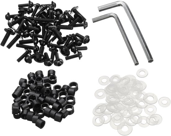 Motorfietsbekledingsschroevenkit bevestigingsklemmen schroeven voor Yamaha YZF R6 1999 2000 2001 2002 — afbeelding 4