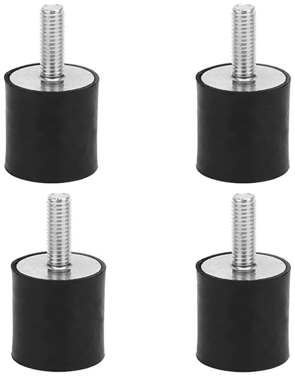 Houders, Rubberen Trillingsisolator, Rubberen Noppen Schokdemper, M8 Rubberen Buffers, Rubber Mounts M8, Rubber Mounts M8, Anti-Vibratie Isolatoren Houders, Rubberen Lagers, M8 x 23