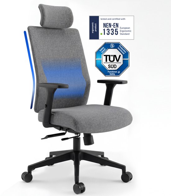 Ella Health Ergonomische Bureaustoel tot 160kg