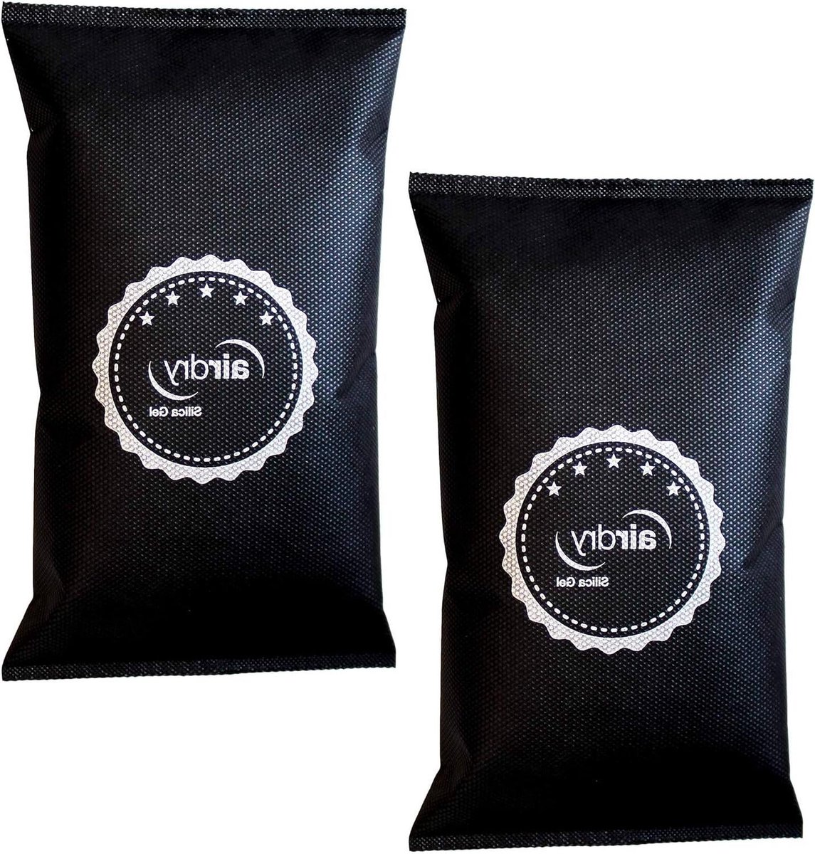 Luchtontvochtiger Kussens - Vochtvreter Auto - Droge Ramen Houden - Regenereerbaar Materiaal - 1.5 kg - Zwart