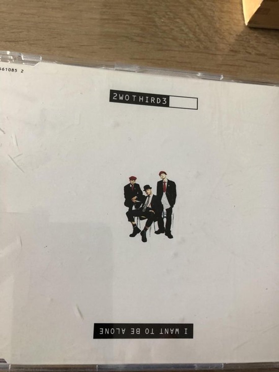 2wo third3 i want to be alone cd-single