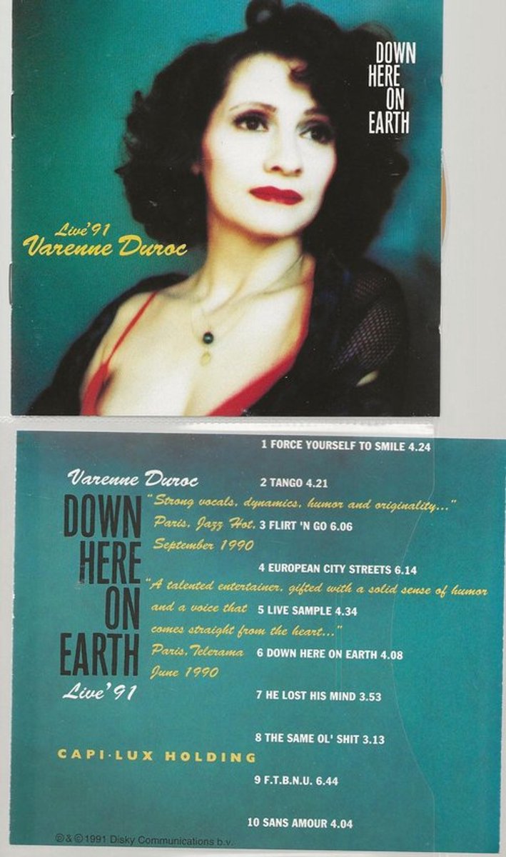 VARENNE DUROC - DOWN HERE ON EARTH
