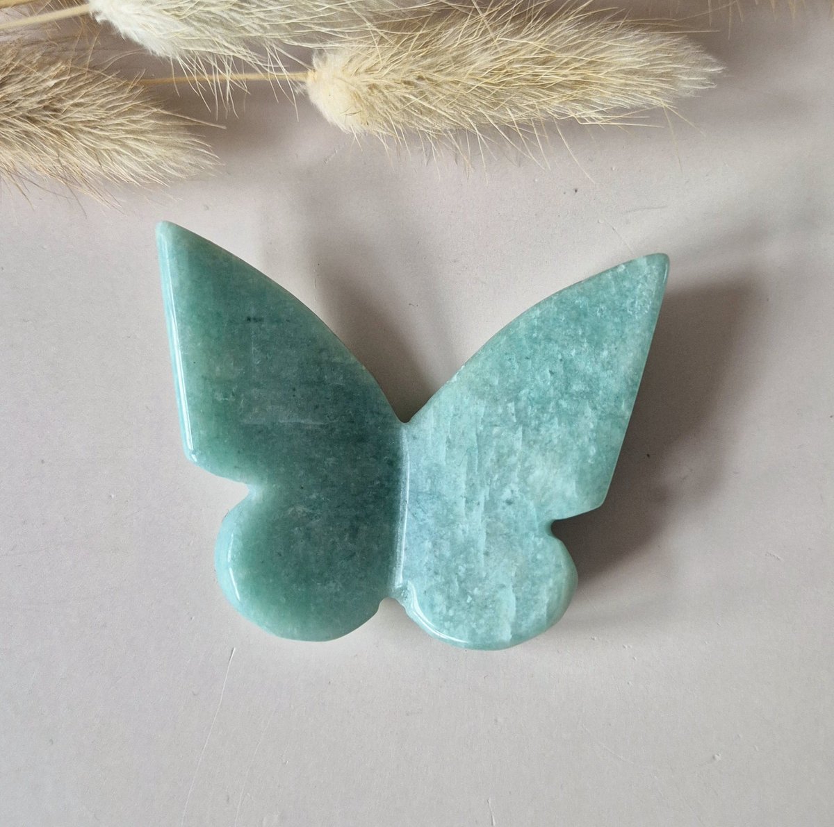 Edelsteen Vlinder 6x5 cm – Amazoniet