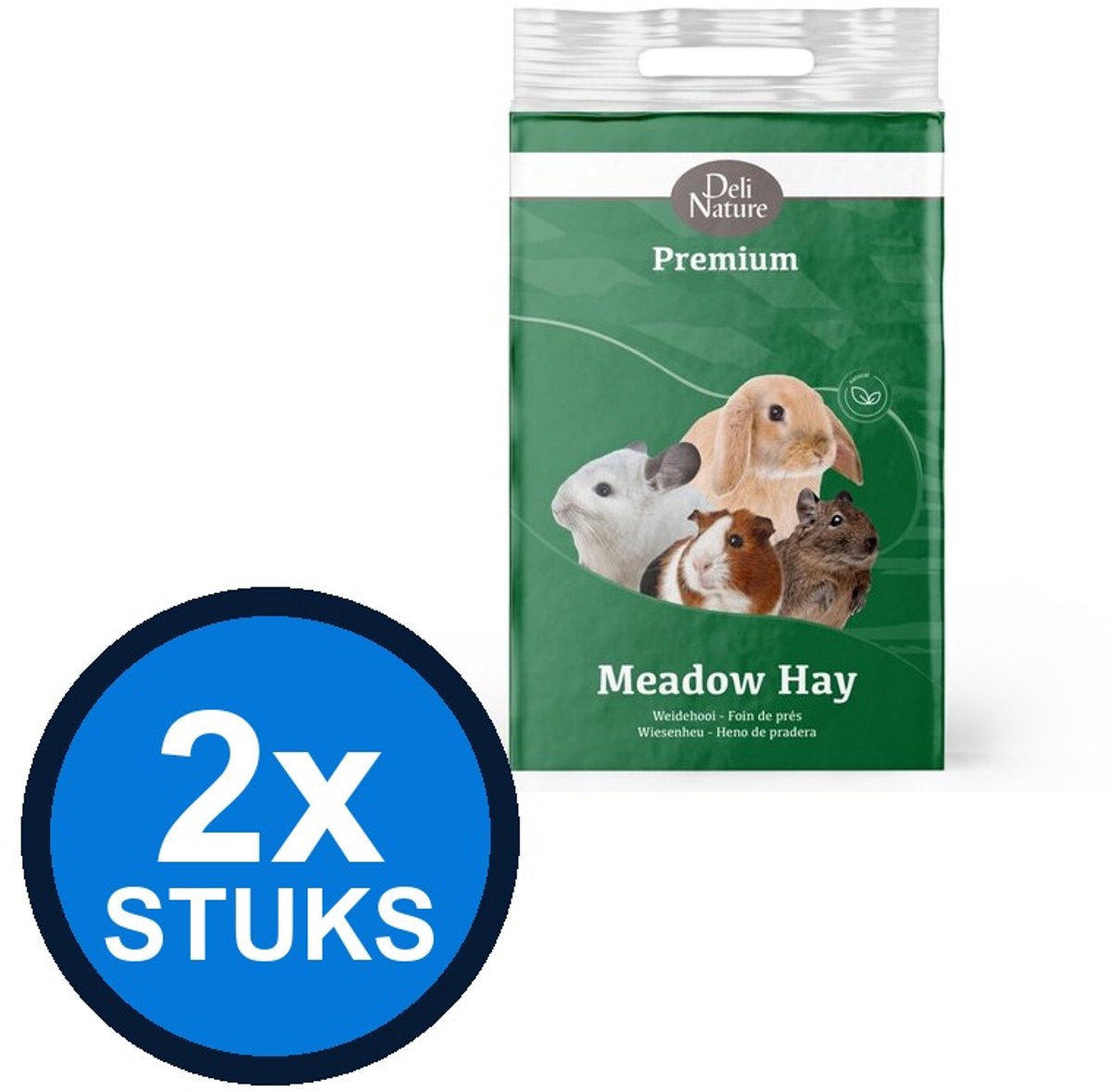 2x Deli Nature - Premium weidehooi voorgesneden 5kg