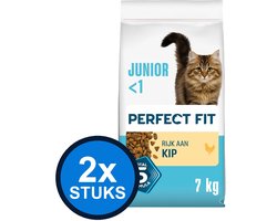 2x Perfect Fit - Droog junior kip 7kg